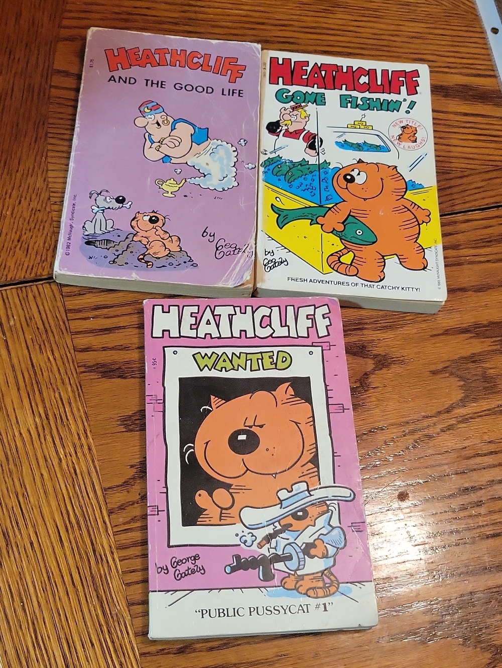 1978-80  Heatcliff Book Lot